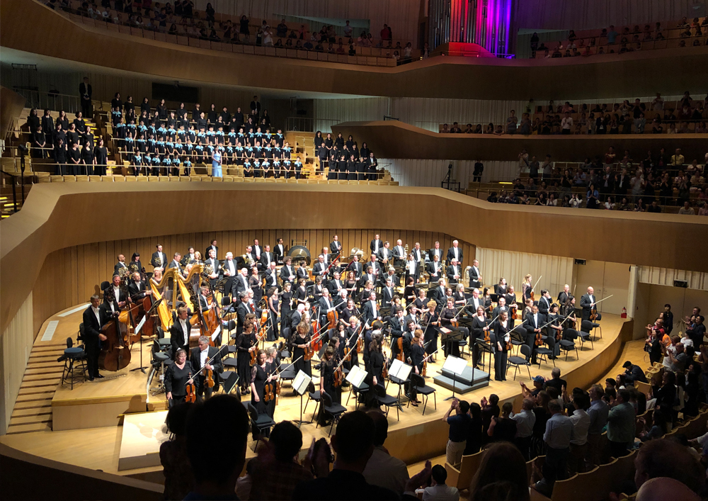 2019 06 17 The Rotterdam Philharmonic Orchestra praises the acoustics of WWY